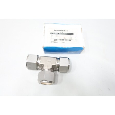 Swagelok 1-1/2IN STAINLESS TUBE PIPE TEE SS-2400-3FP